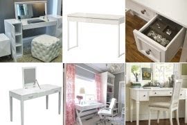 Vanity Desk White Ideas On Foter