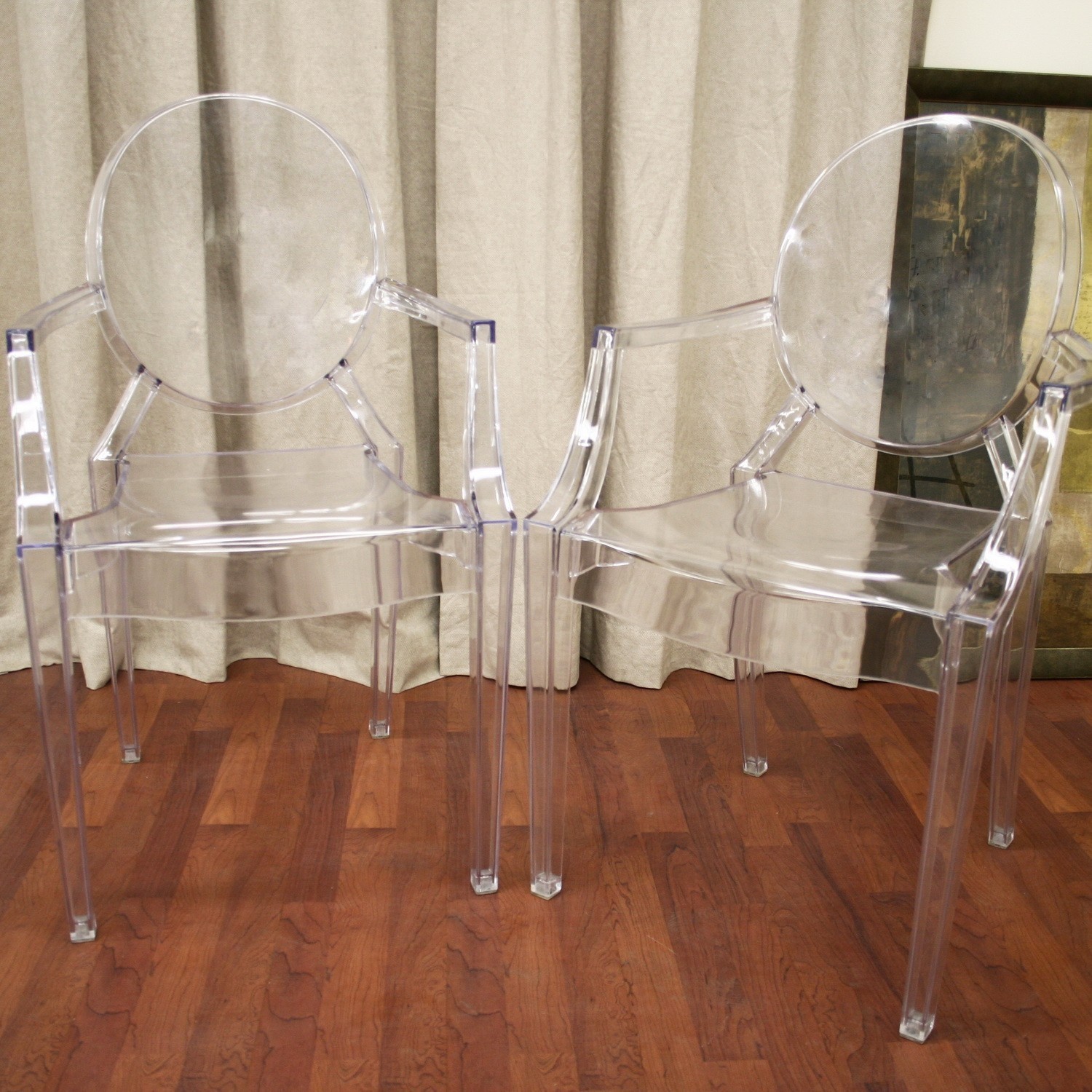 Acrylic dining chairs 9