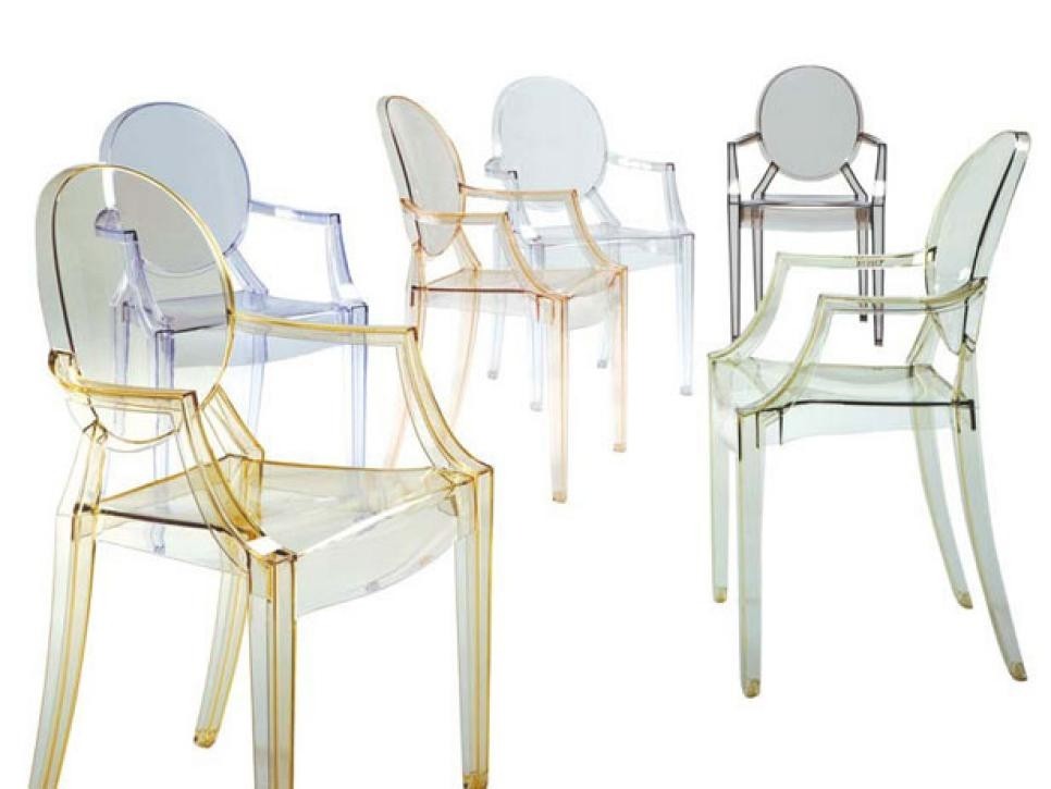 Acrylic kitchen chairs