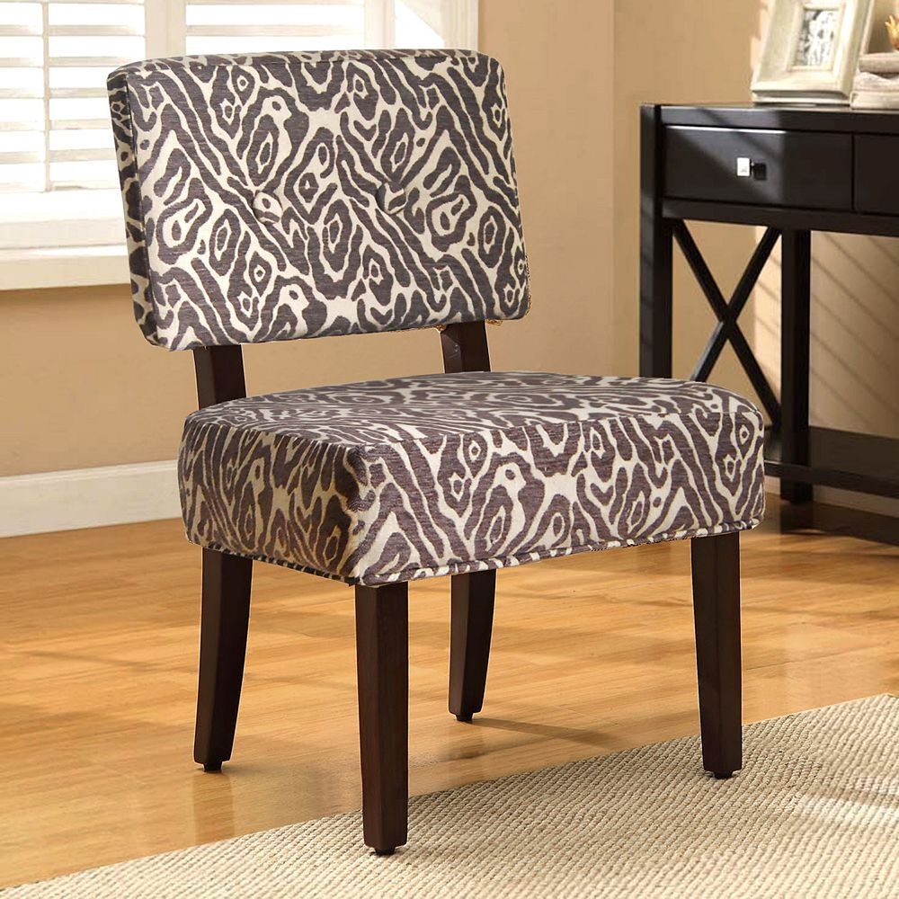 Animal print accent chairs 10