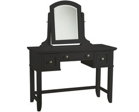 Black Vanity Desk With Mirror - Foter