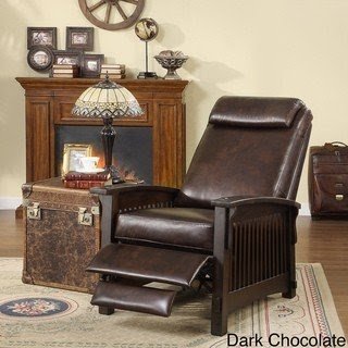 Chelsea leather recliner chair