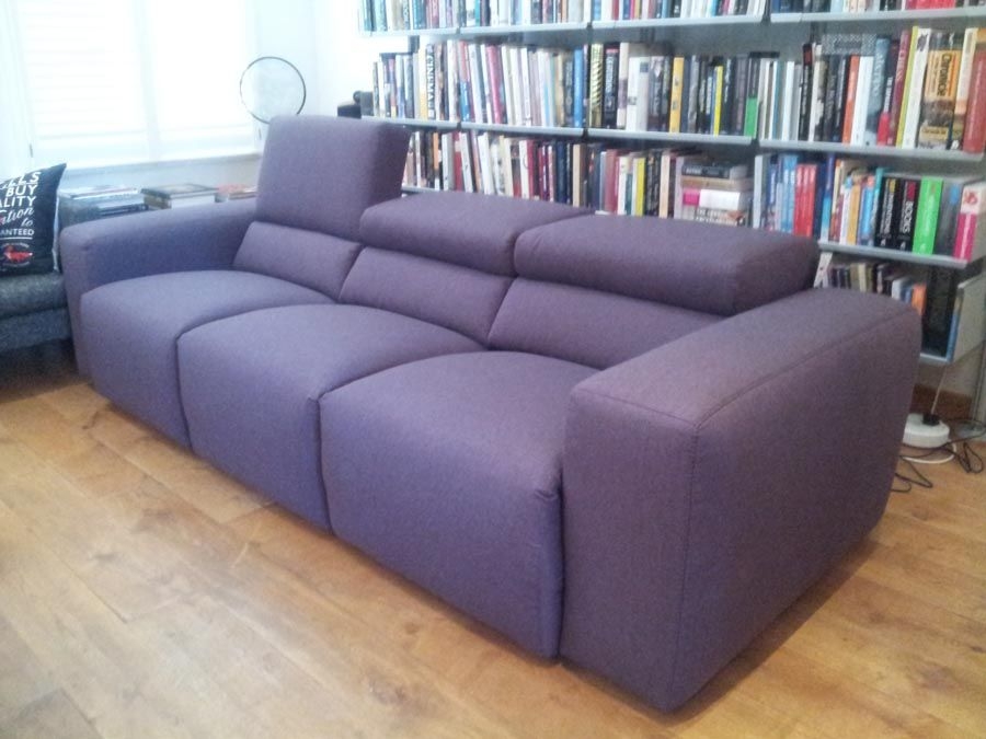 Contemporary recliner sofas