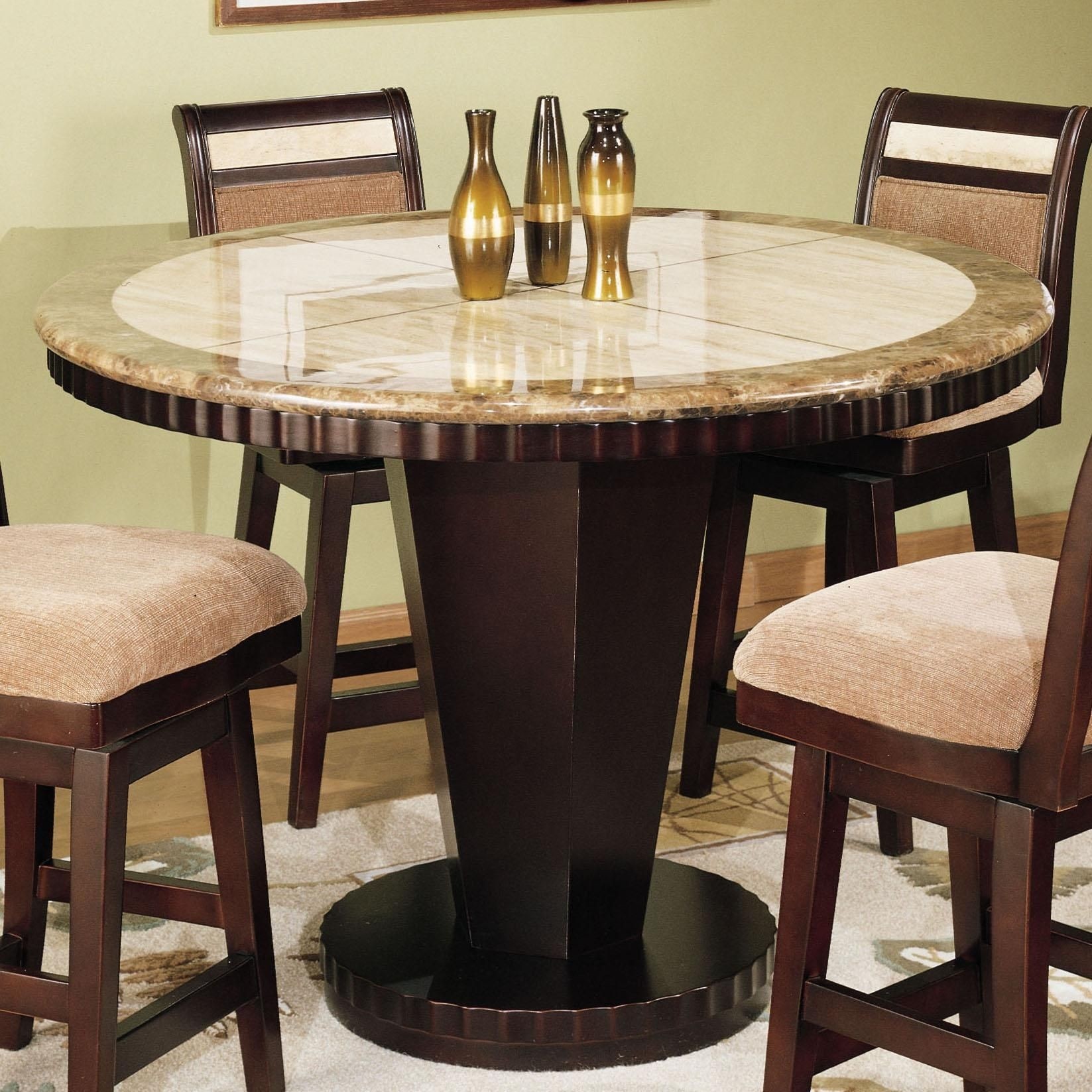 Pub table with discount high back chairs