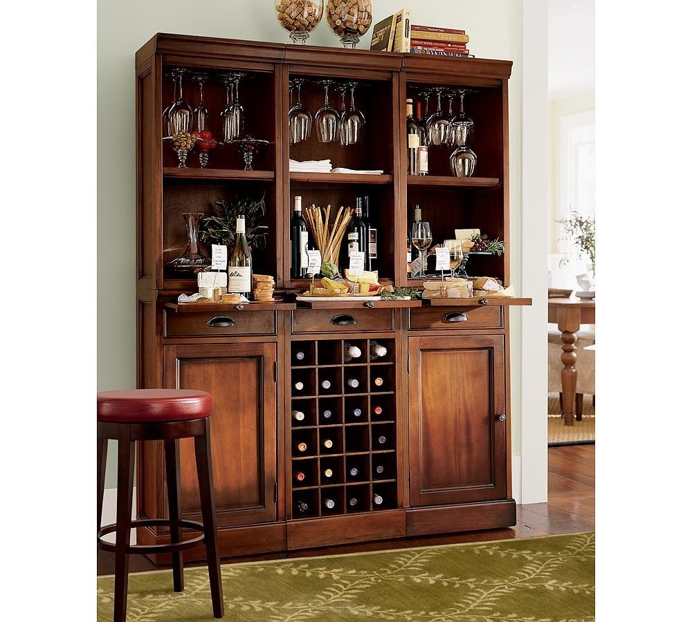 Home bar liquor cabinet 18