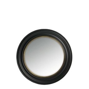 Large Round Wood Mirror - Foter