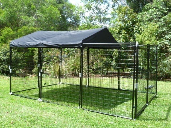 Pet Dog Chicken Puppy Cat Enclosure Run Cage Kennel Fence Exercise Yard Portable