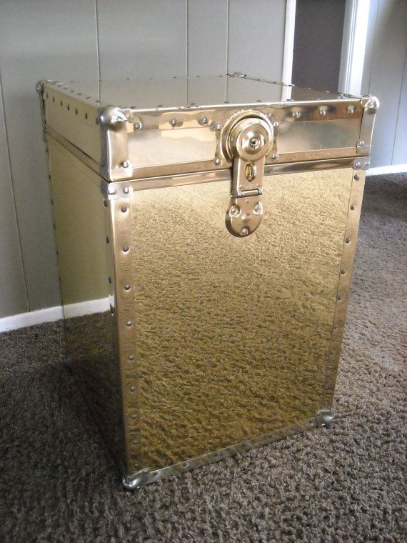 Storage trunk end table 17