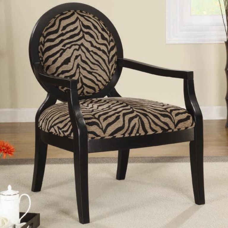 Tiger print chairs