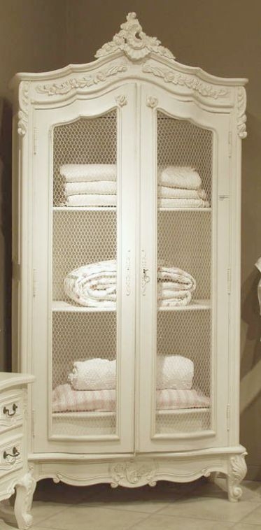 White linen cabinet for bathroom 4