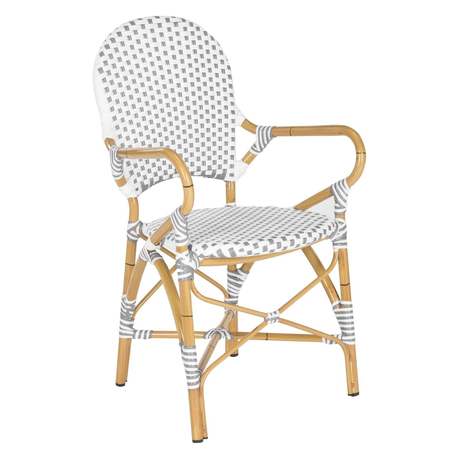 Nautica stacking cheap arm wicker chair