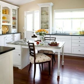 White Counter Height Kitchen Table - Foter