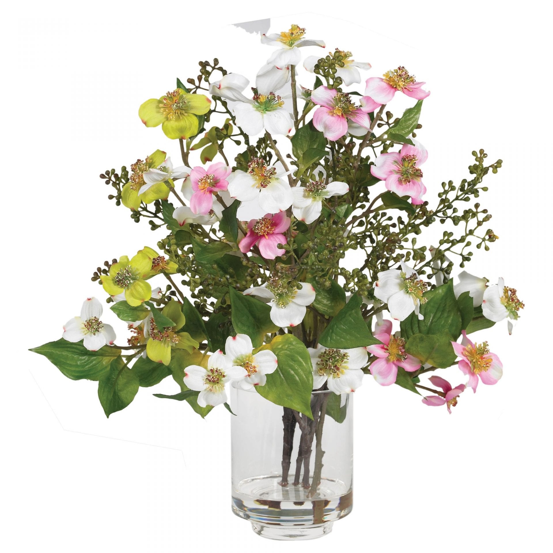 Artificial flowers in vase 4