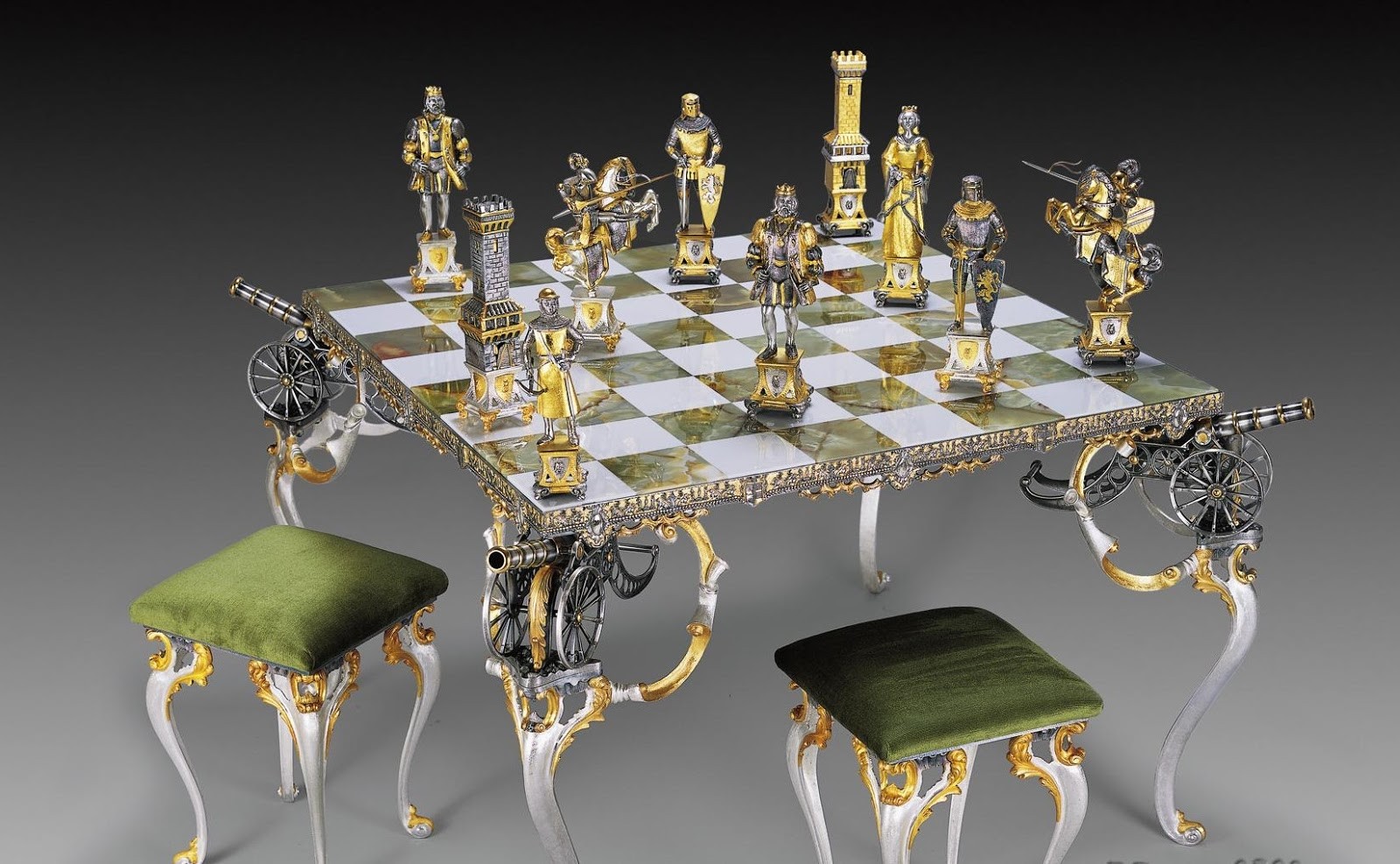 Chess end table