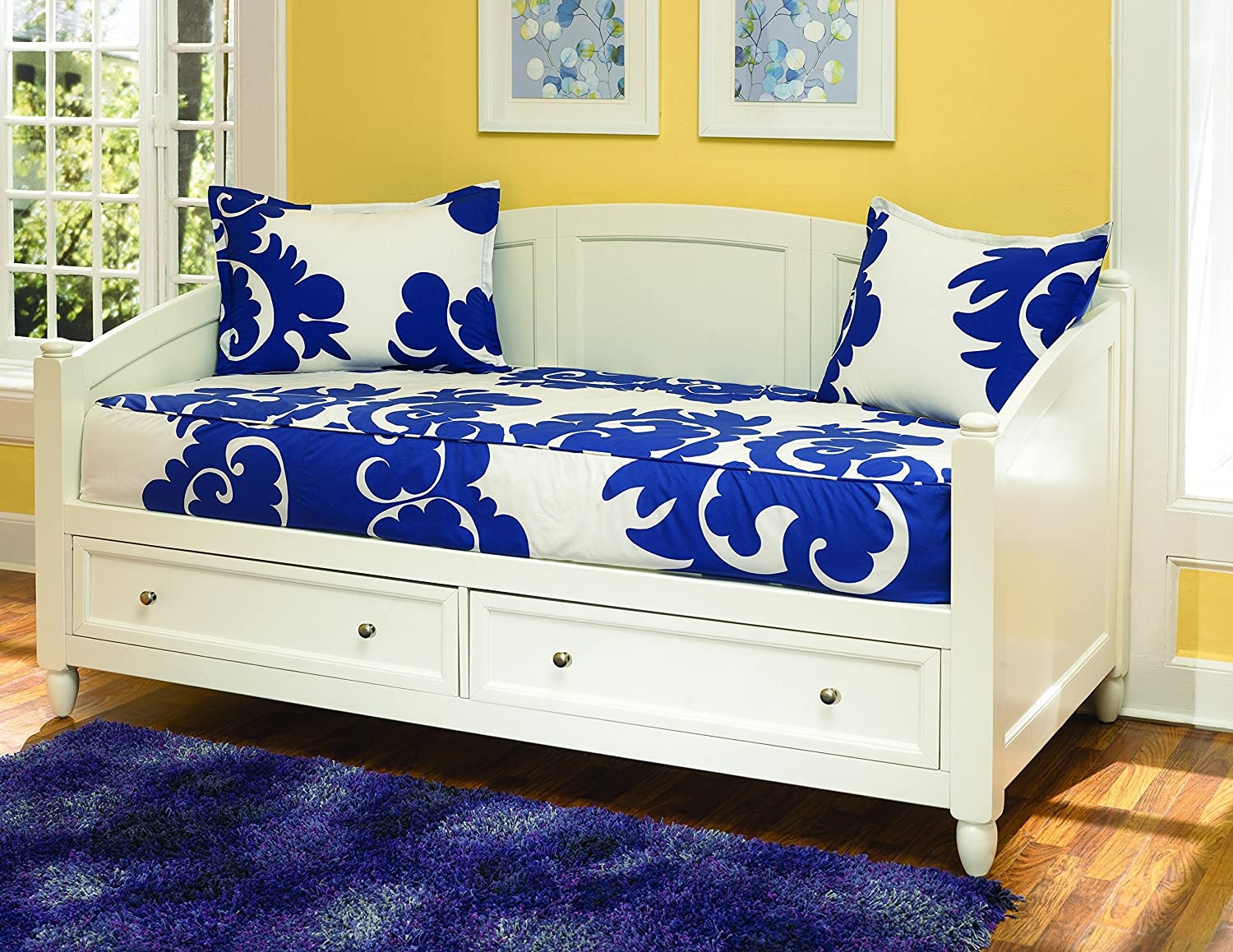 Daybed with storage and trundle 16