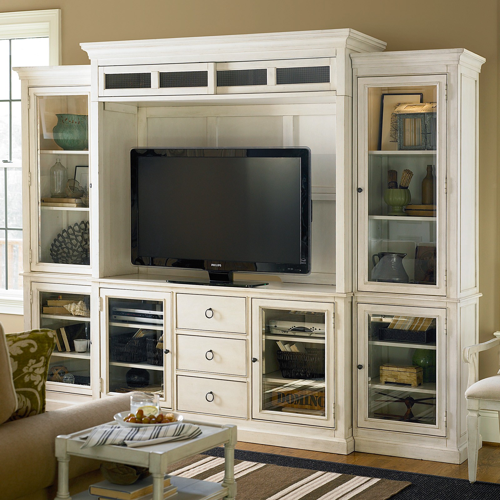 White Entertainment Center Foter