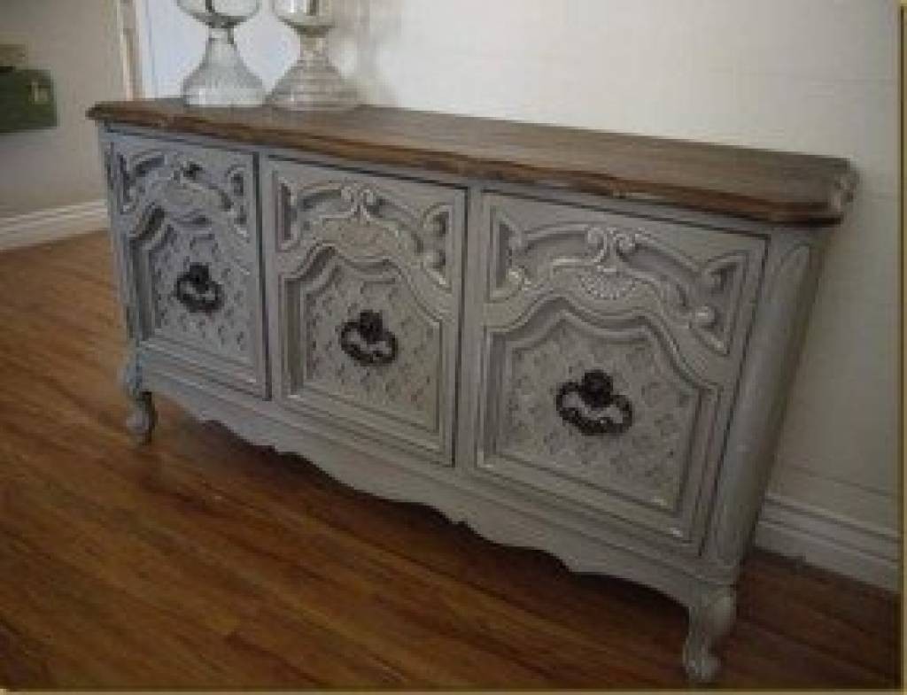 Hand painted buffet furniture