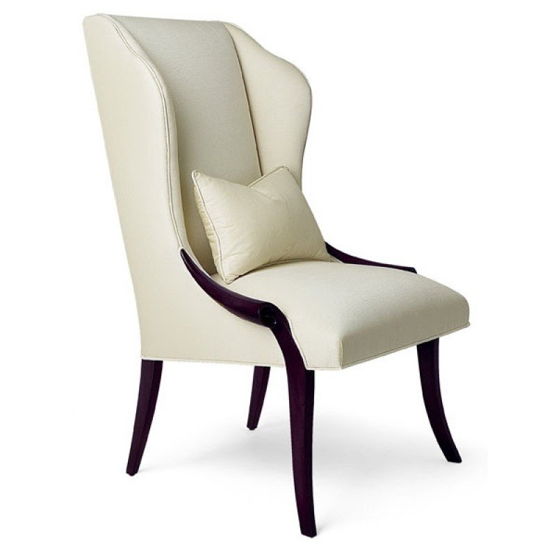 High back dining chairs upholstered