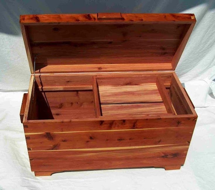 Our cedar chests are made of eastern red ceader sawed