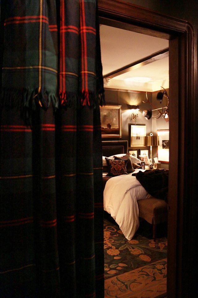 Plaid curtains and drapes 19
