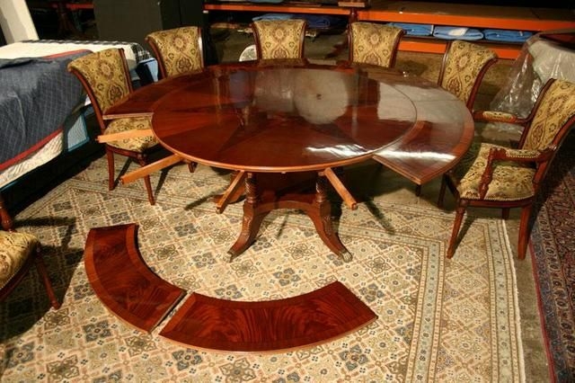 Round Dining Room Sets With Leaf - Foter