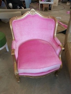 Pink Velvet Chair - Foter