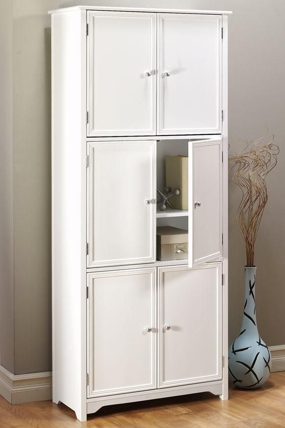 Tall linen storage cabinet 1