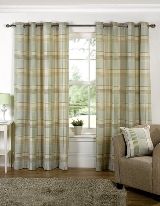 Plaid Curtains - Foter