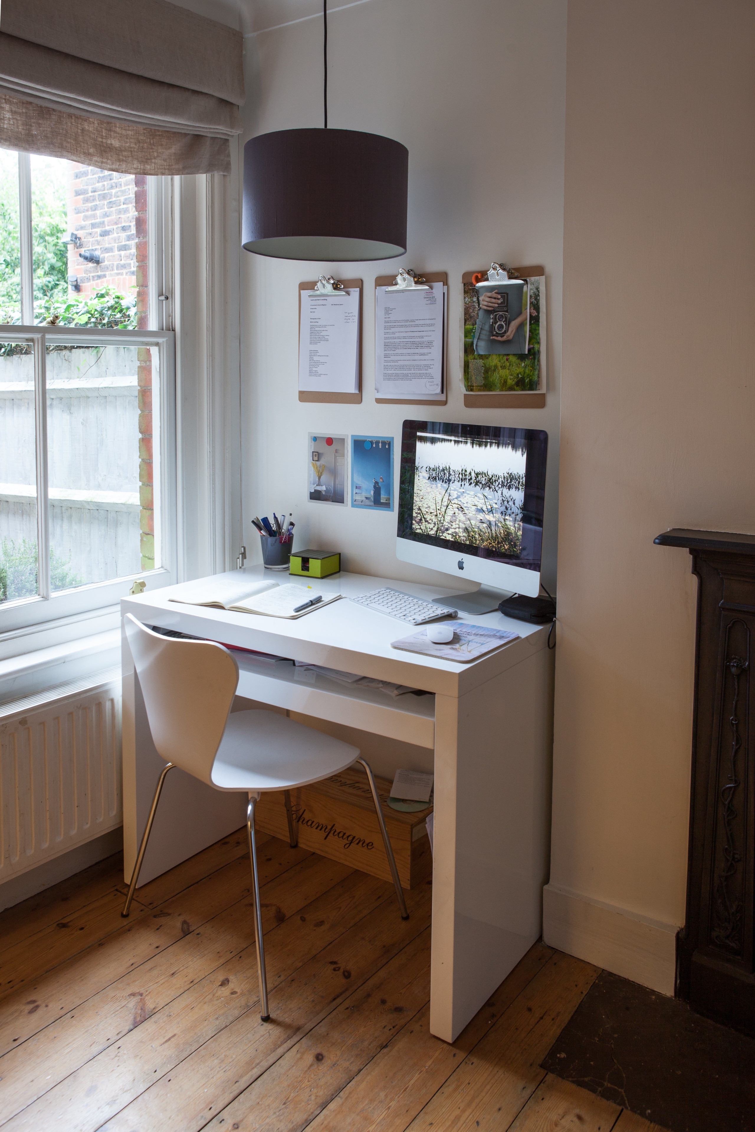 White Corner Computer Desk - Foter