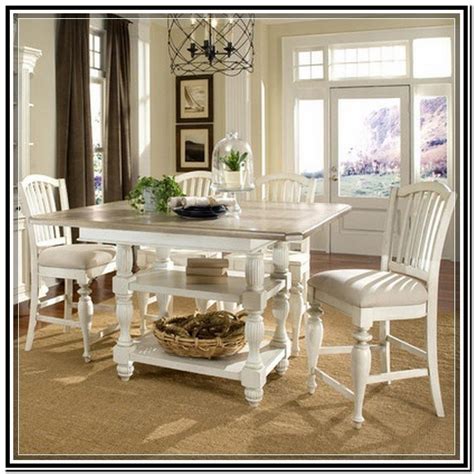 White Counter Height Kitchen Table - Ideas on Foter