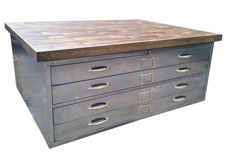 Wooden chest coffee table 7