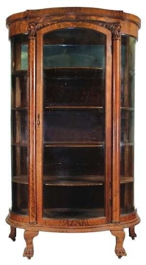 Antique curio cabinets 14