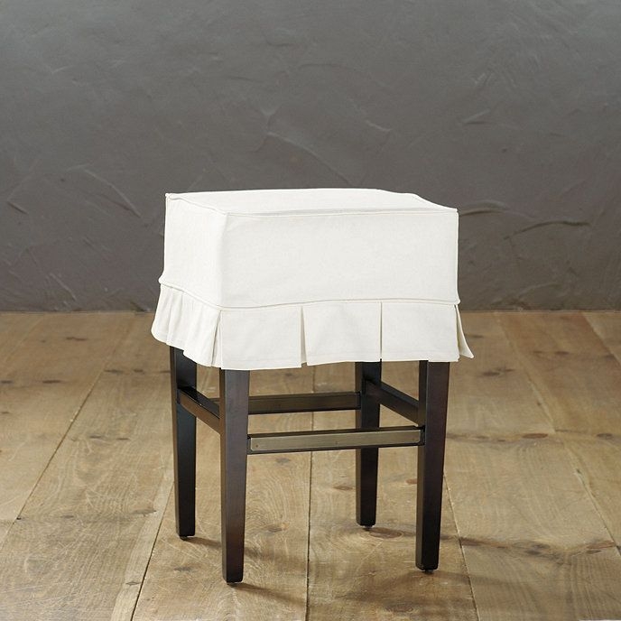 Bar stool slipcover 6