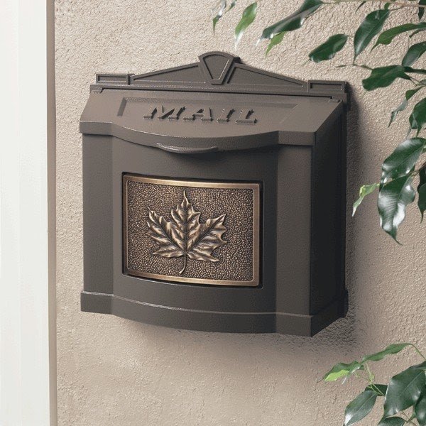 Decorative wall mounted mailboxes 22
