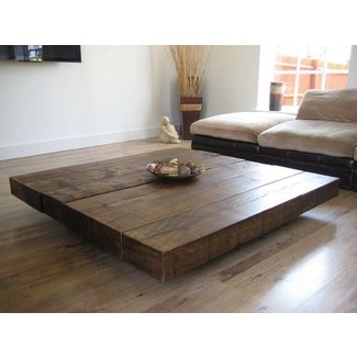 Large Square Coffee Table