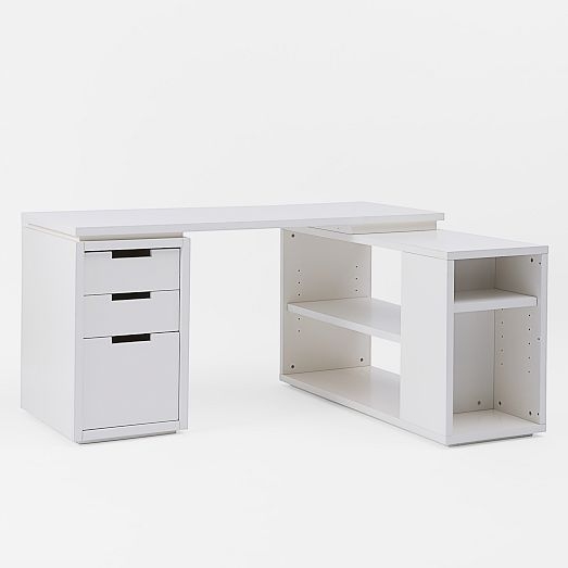 White L Shaped Desks Ideas On Foter