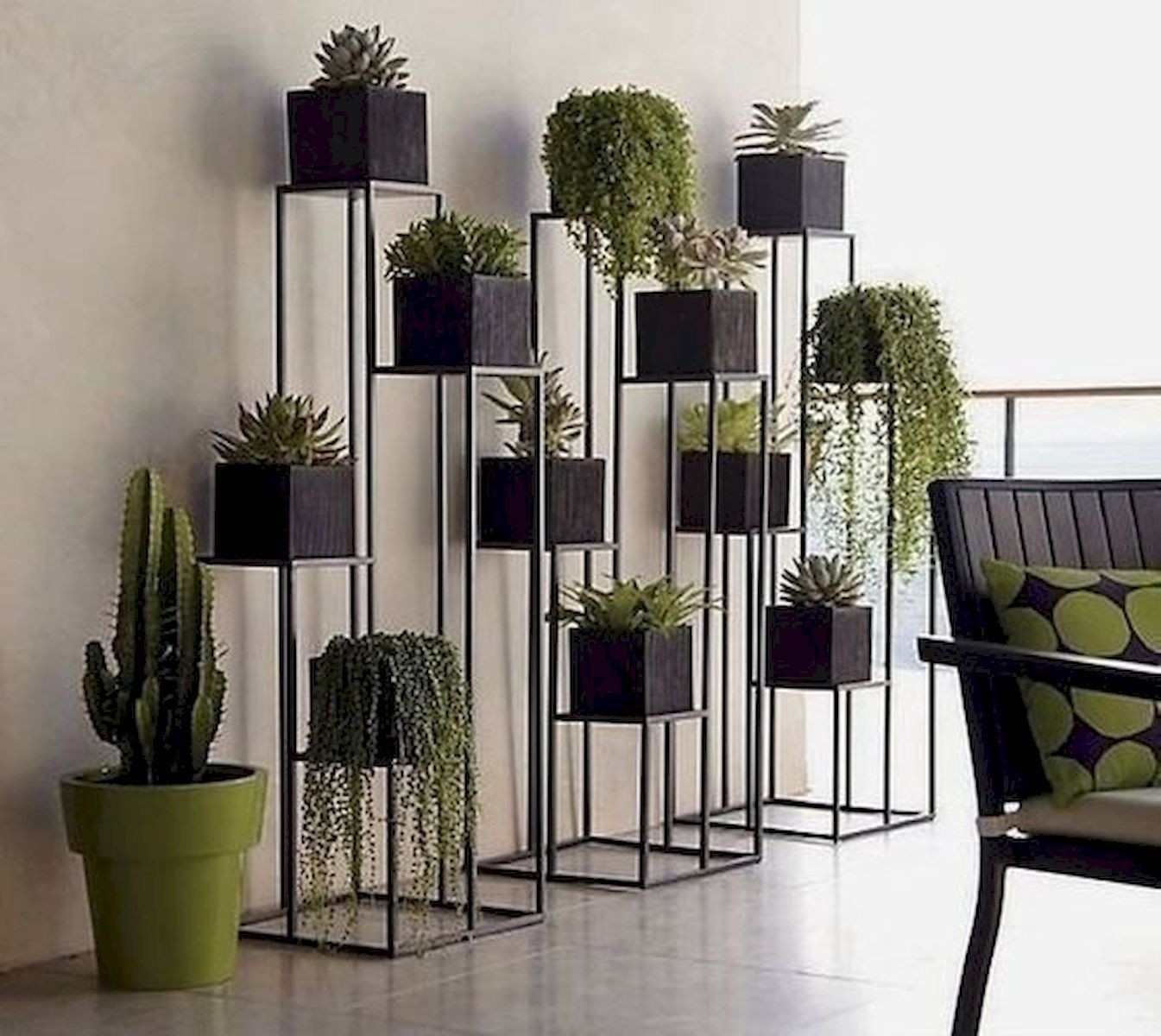 Pot plant stand designs