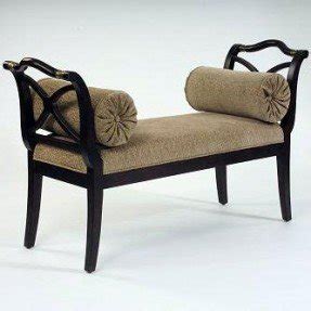 Upholstered benches with arms 2