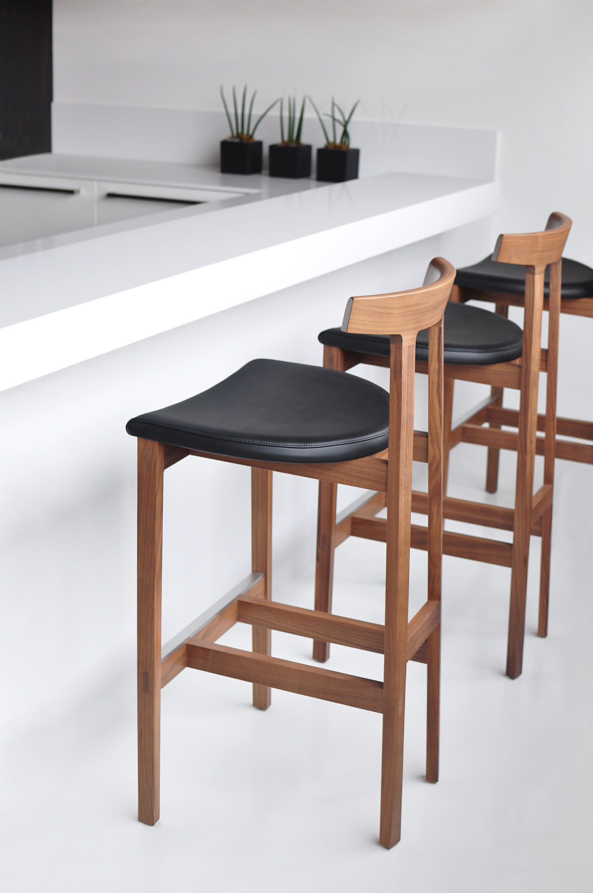 Wood And Leather Bar Stools - Foter