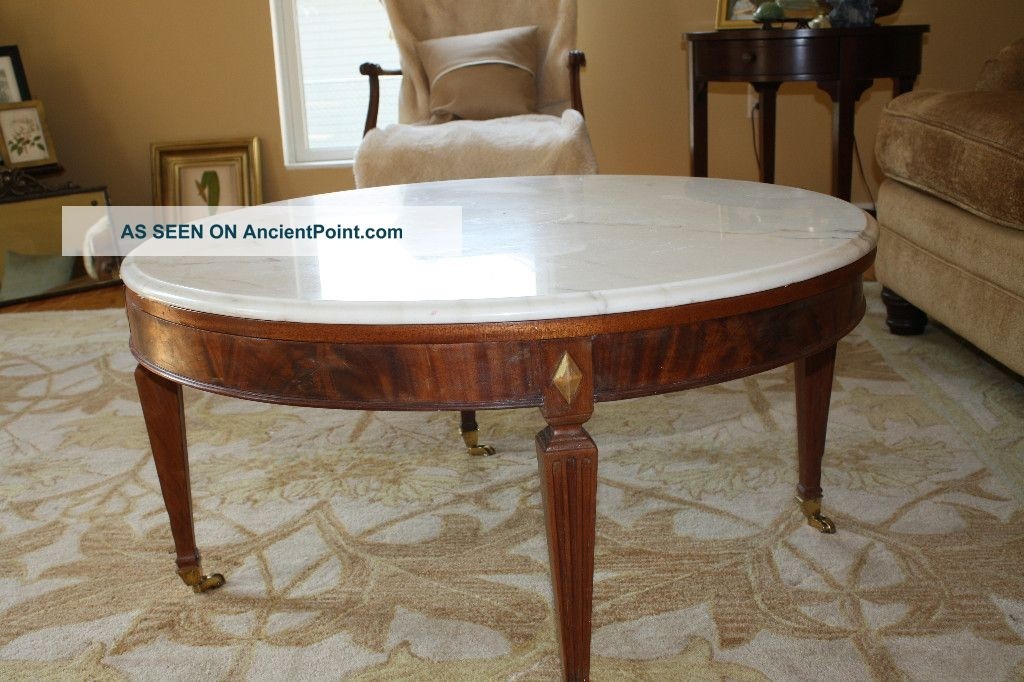 Marble Top Round Coffee Table Ideas On Foter