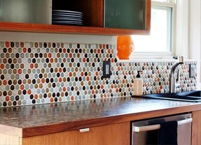 Glass Penny Tile - Foter