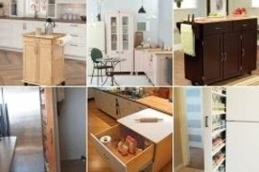  Kitchen Cabinets On Wheels Foter