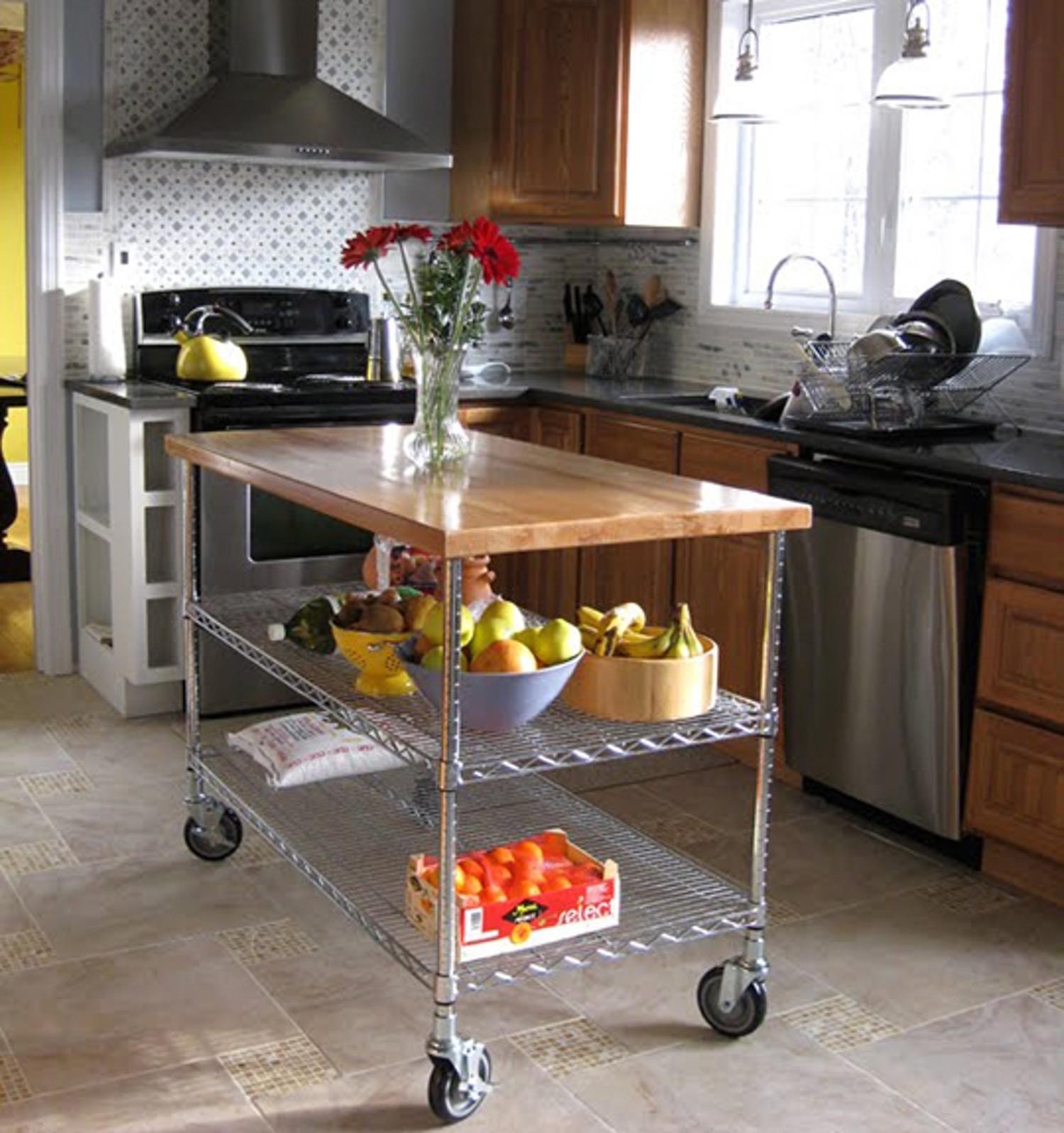 Kitchen Cupboard On Wheels 