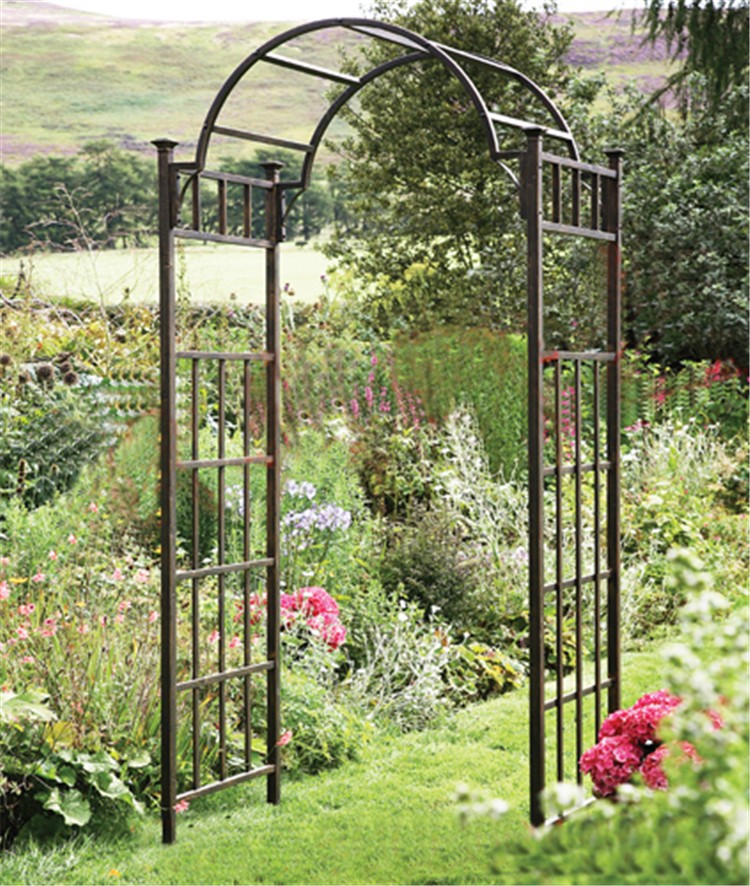 Metal garden arch trellis 1