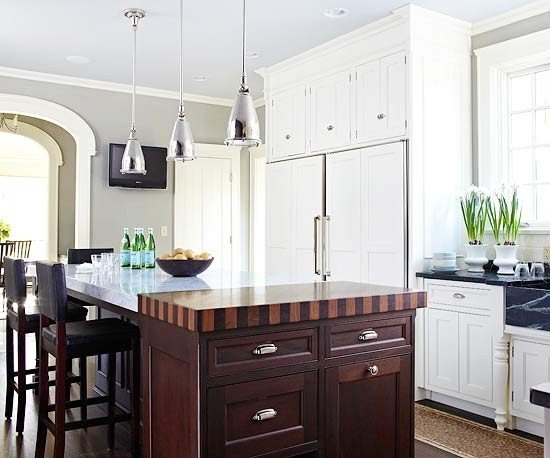 Kitchen Island With Cutting Board Top - Foter