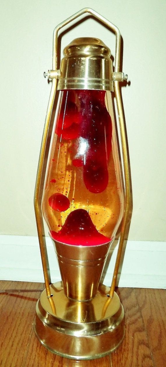 mid century lava lamp