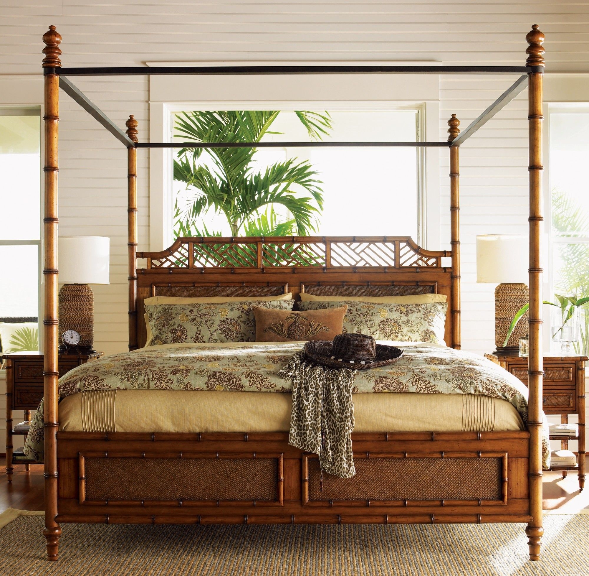 Tommy bahama home island estate west indies four poster bed