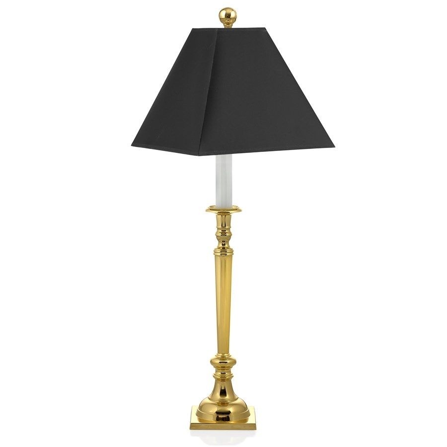 Classic 33.5" H Table Lamp with Square Shade