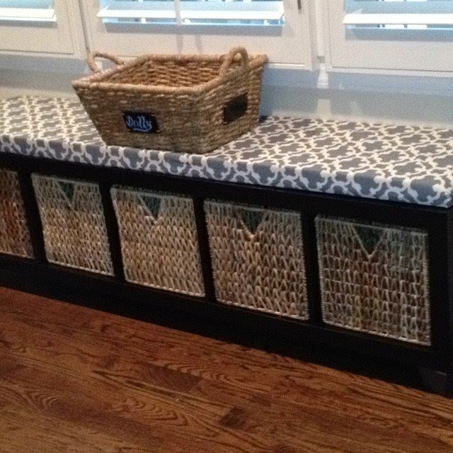 large toy storage bench