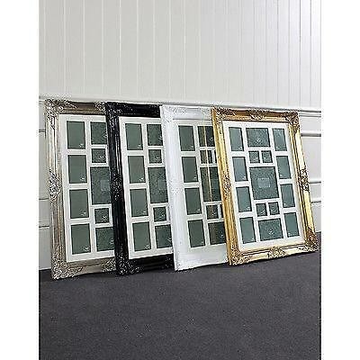 Large picture frames for multiple pictures
